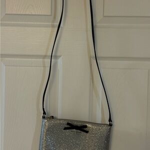 Kate Spade Silver Crossbody Bag